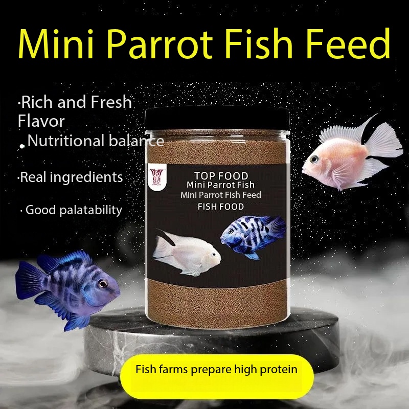 Feeding Baby Food - 高タンパク質スピルリナアスタキサンチンミニオウム飼料マイクロペレット魚用飼料（ドワーフシクリッド、グッピー、テトラ、幼魚用）