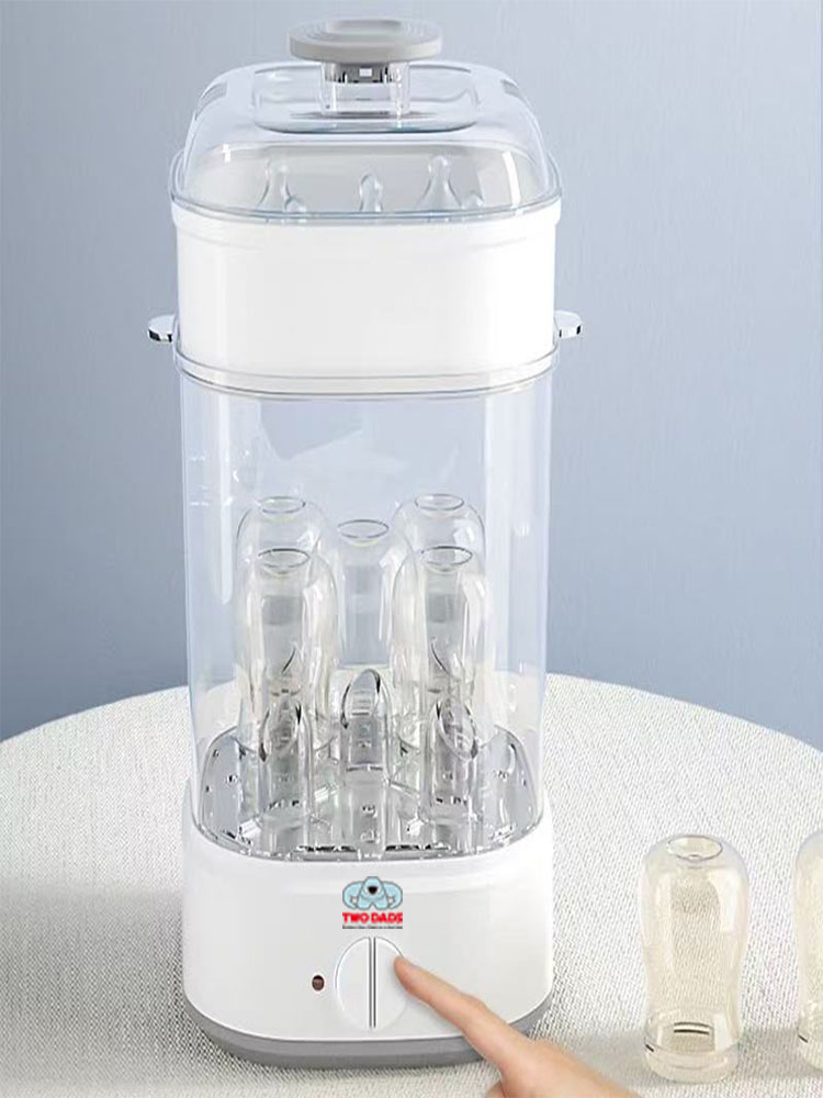 Dry Food Baby - TWO DADS ベビー哺乳瓶ウォーマー＆滅菌器 フードミルクウォーマー 哺乳瓶蒸気滅菌器 電気式