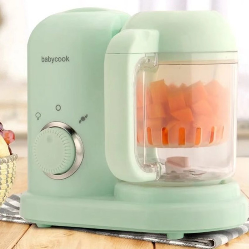 Baby Food Maker And Steamer - 新しい 4 で 1 スチーマークッカーブレンダーベビーフードグラインダー高品質食品蒸し器小型電気ベビー補完食品ブレンダー