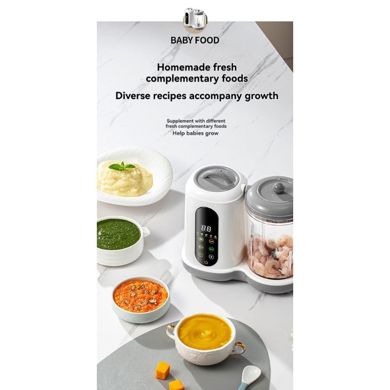 Baby Food Maker And Steamer - 【NEW A39M】自動ベビーフードメーカー-多機能スチーマーブレンダー-幼児用 イギリス用プラグ UK PLUG