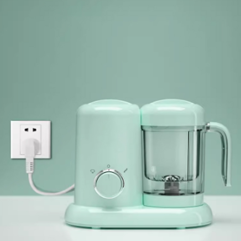 Baby Food Maker And Steamer - 220V 電気ベビーフードメーカーステンレス鋼調理メーカースチーマー多機能ミキシンググラインダーブレンダープロセッサ飛散防止