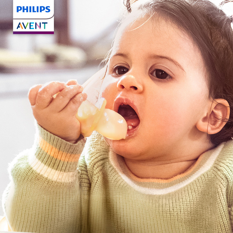 PHILIPS AVENT シリカゲル補完食スプーン新生児食 - Baby Food Eating のレビューと価格