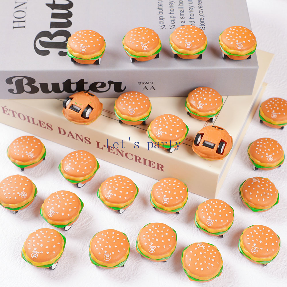 15 個ミニかわいい 3D バーガープルバック車のおもちゃ子 - Baby Food Ideas のレビューと価格