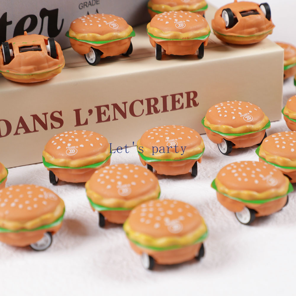 15 個ミニかわいい 3D バーガープルバック車のおもちゃ子 - Baby Food Ideas のレビューと価格