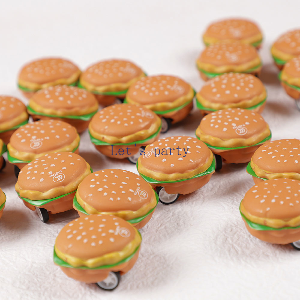 15 個ミニかわいい 3D バーガープルバック車のおもちゃ子 - Baby Food Ideas のレビューと価格