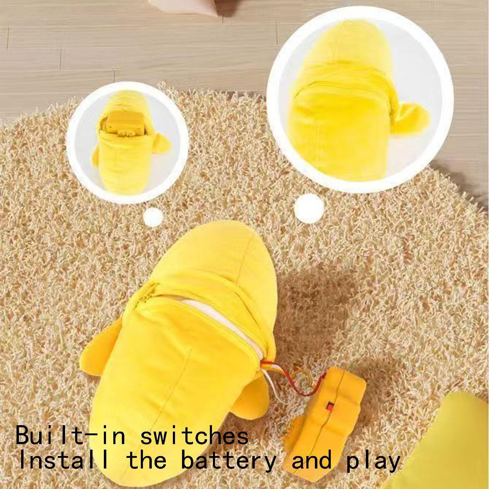 創造的なバナナ枕、人感センサー付きバナナメトロノームぬいぐる - Baby Food Banana のレビューと価格