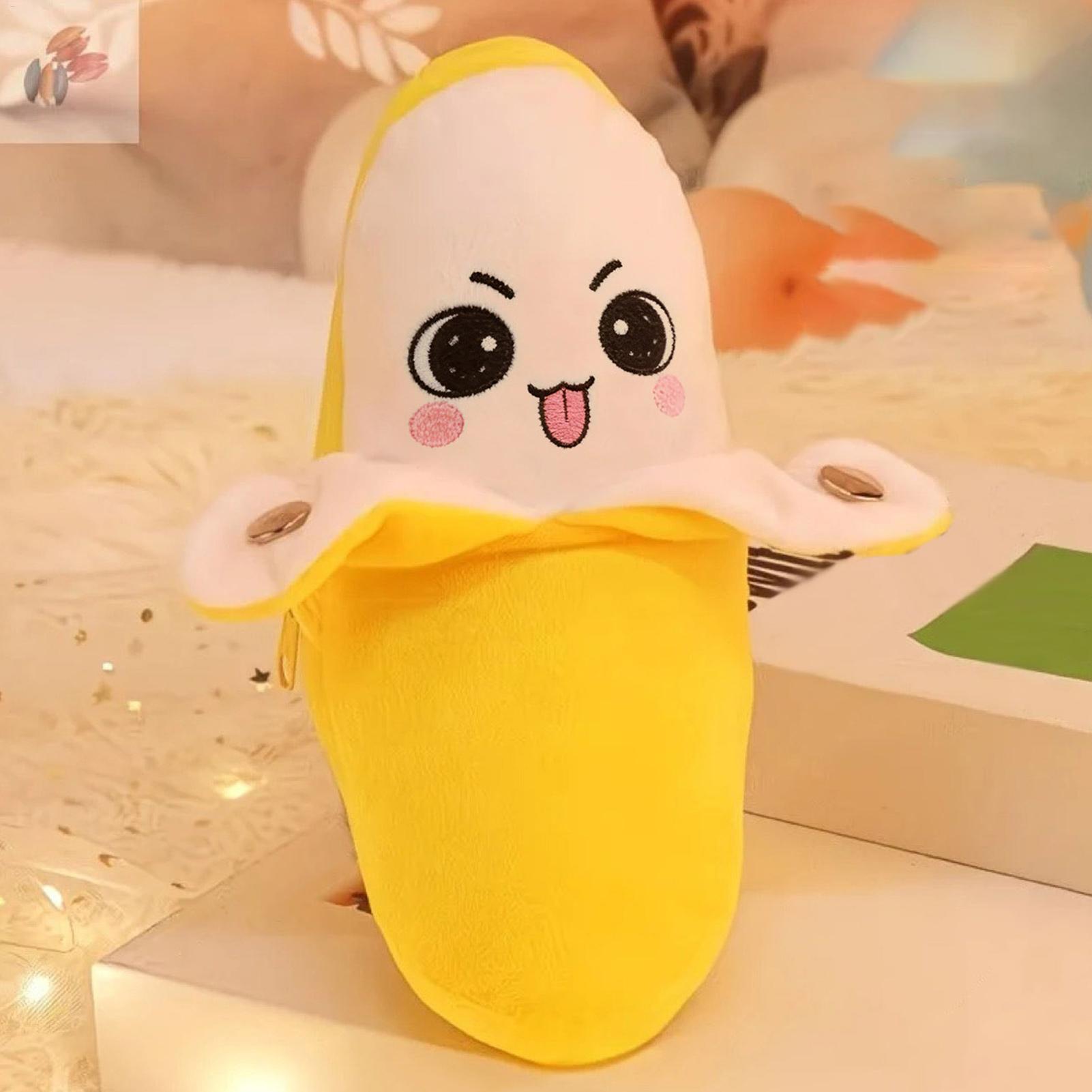 創造的なバナナ枕、人感センサー付きバナナメトロノームぬいぐる - Baby Food Banana のレビューと価格