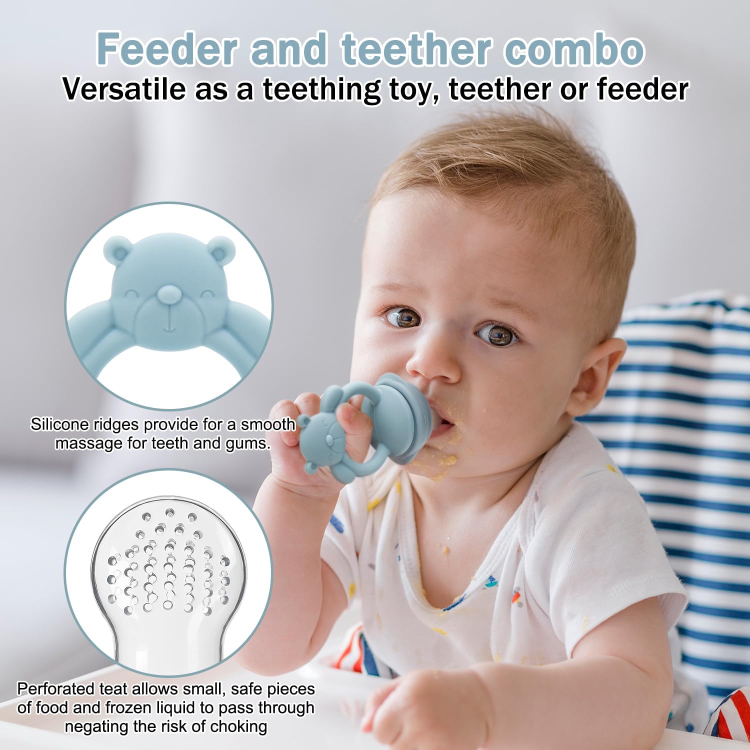 ベビーフルーツ＆フードフィーダーおしゃぶり、赤ちゃん幼児用シ - Baby Food Fruits のレビューと価格