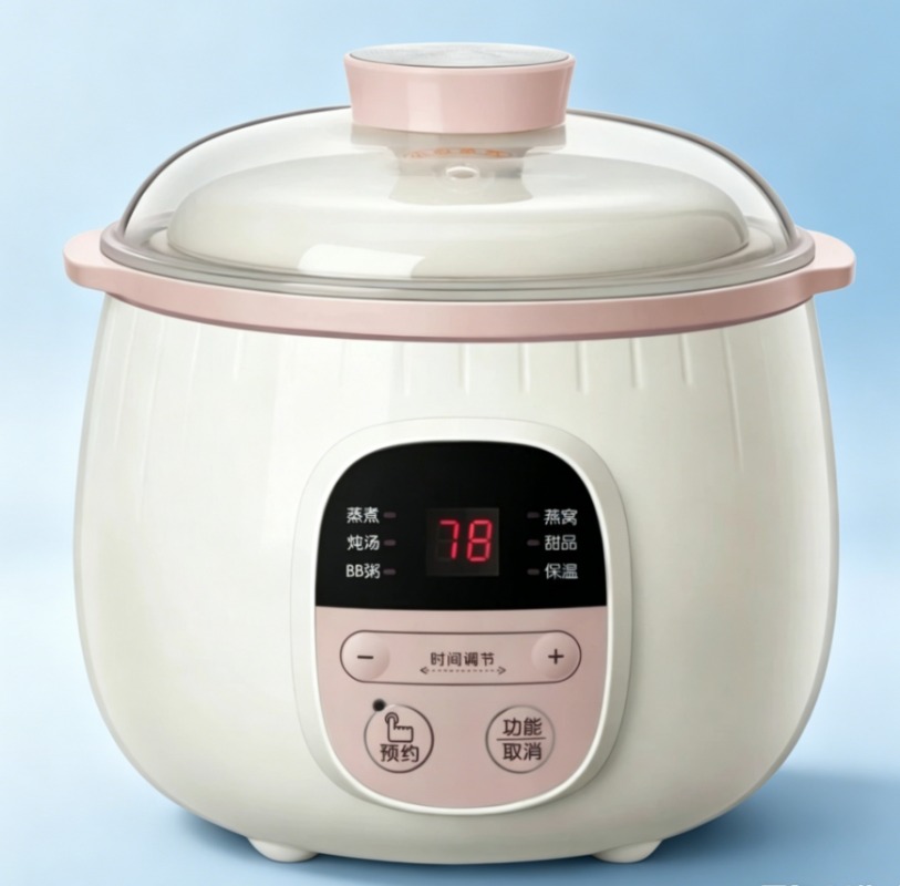 0.8L ベビーポリッジメーカー 自動セラミック煮込み鍋 2 - Baby Food Maker And Steamer のレビューと価格
