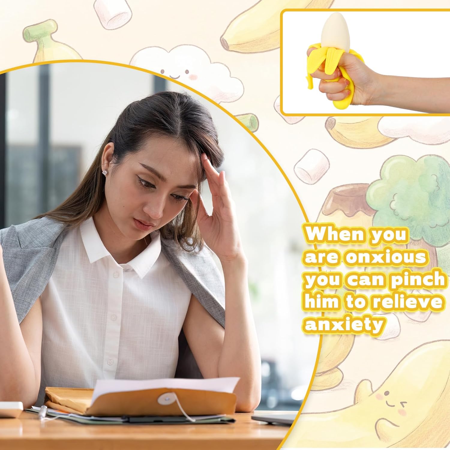 1/2/3個入り 伸縮性のあるバナナ、スクイーズバナナ フィ - Baby Food Banana のレビューと価格