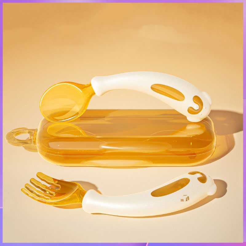ベビースプーンフォーク/食べることを学ぶトレーニング/1歳以 - Baby Food Eating のレビューと価格
