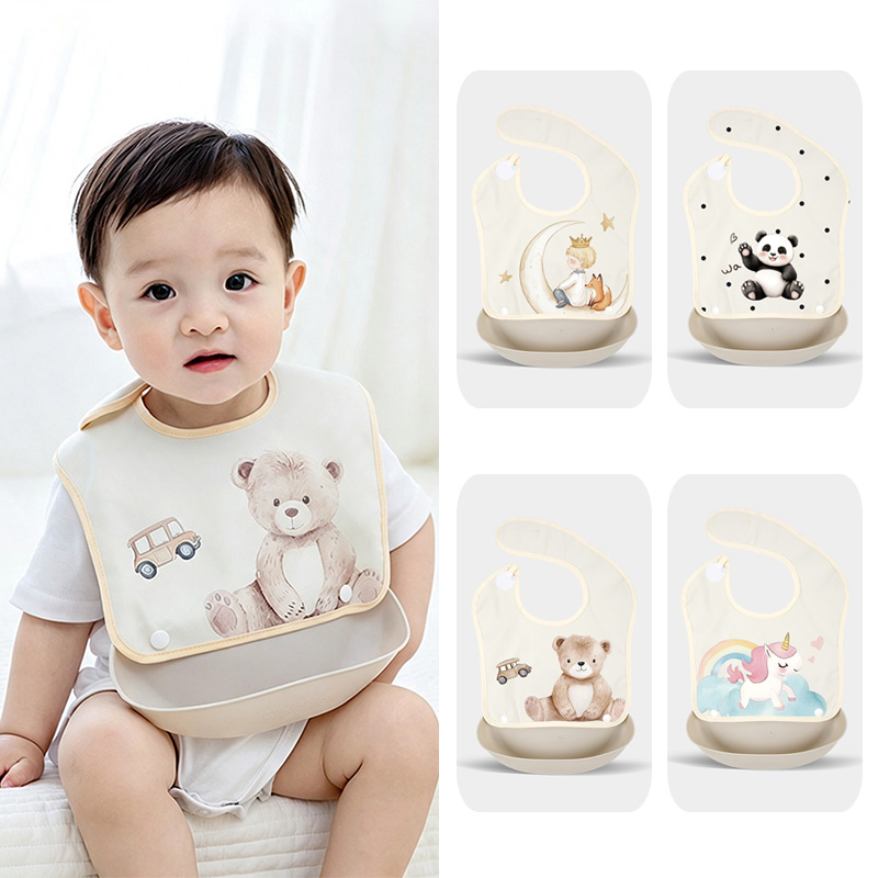 ベビー用取り外し可能な防水フードキャッチャービブ、取り外し可 - Baby Food Eating のレビューと価格