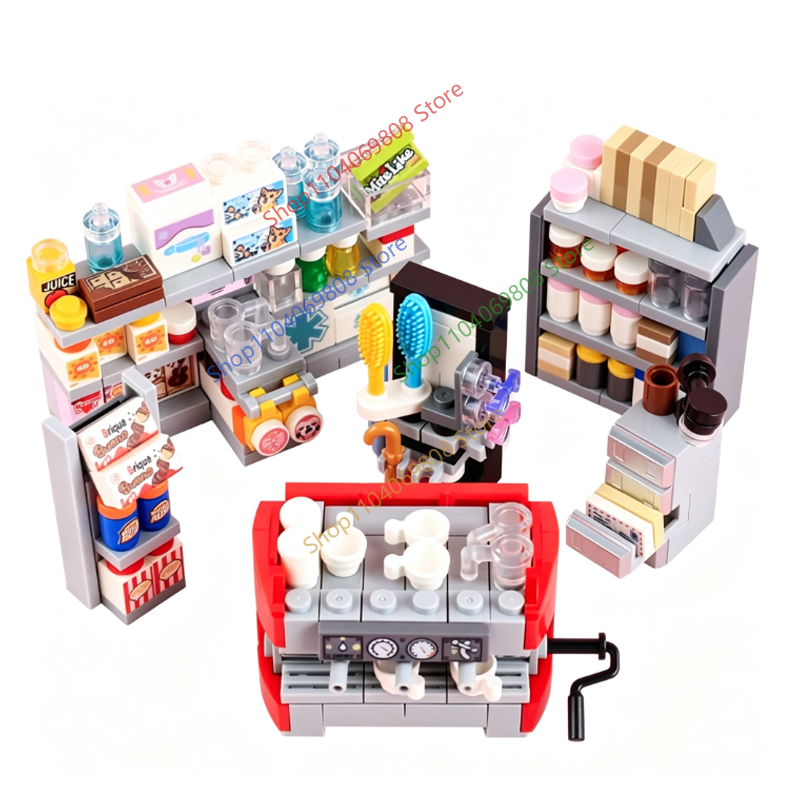 MOC シティフードビルディングブロック野菜果物バナナピザチ - Baby Food Banana のレビューと価格