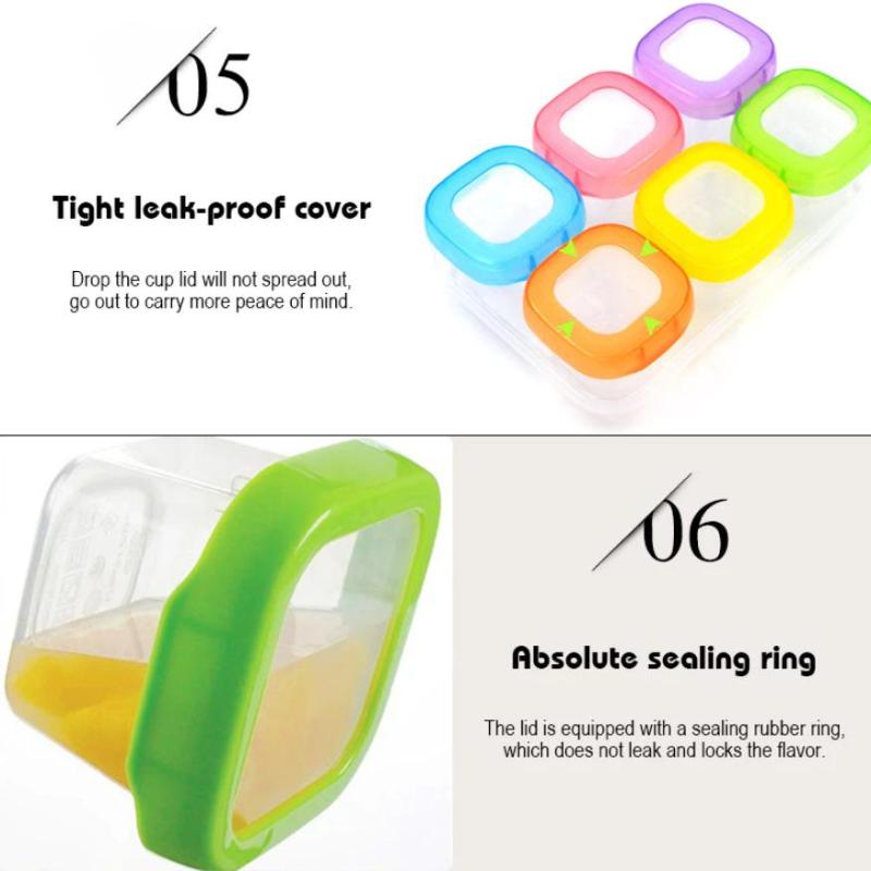 4/6個入りベビーフード冷凍保存容器 ベビーフード保存容器  - Baby Food Freezer Tray のレビューと価格