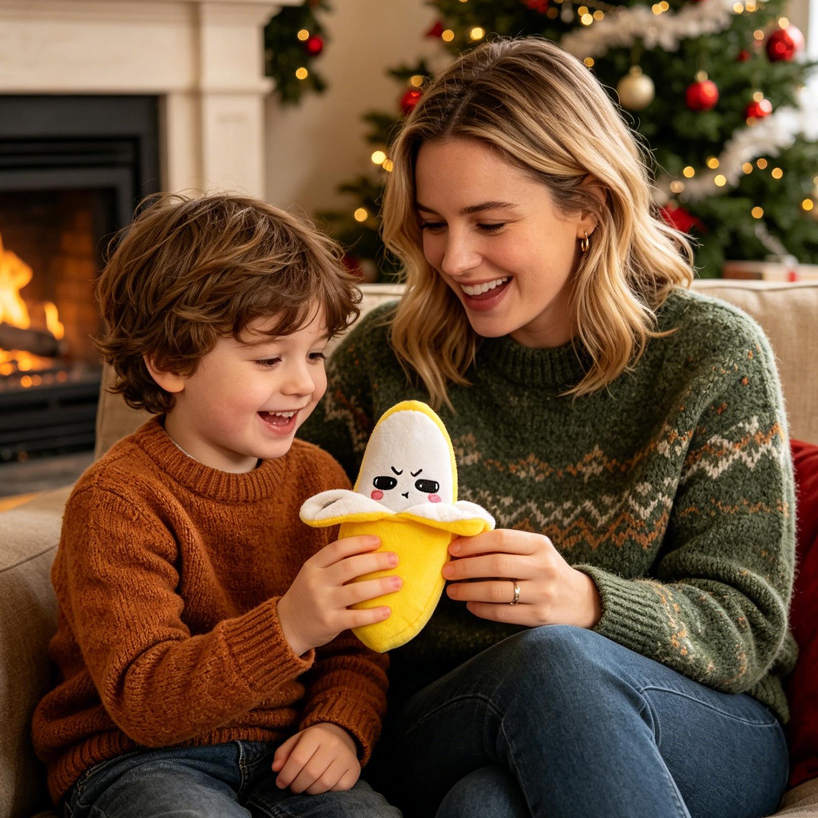 インタラクティブな音楽玩具、ビート感知ぬいぐるみ、バナナの音 - Baby Food Banana のレビューと価格