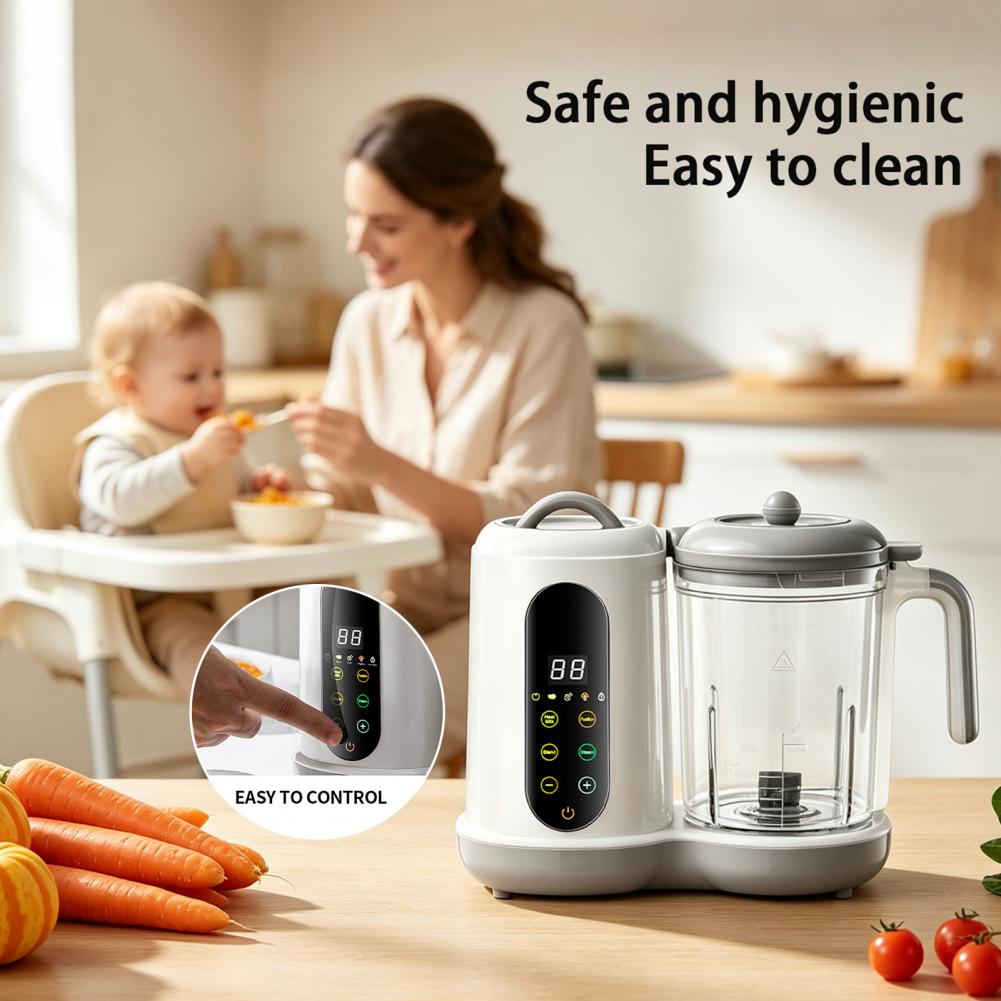 オールインワンベビースチーマー＆ブレンダー、多機能幼児用フー - Baby Food Maker And Steamer のレビューと価格