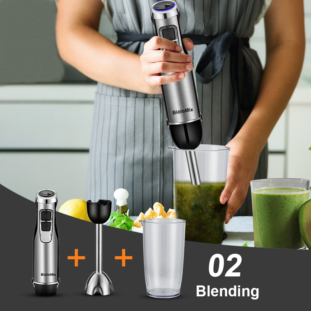 Biolomix-浸漬ハンドスティックブレンダー、野菜および - Baby Food Processor Philips のレビューと価格