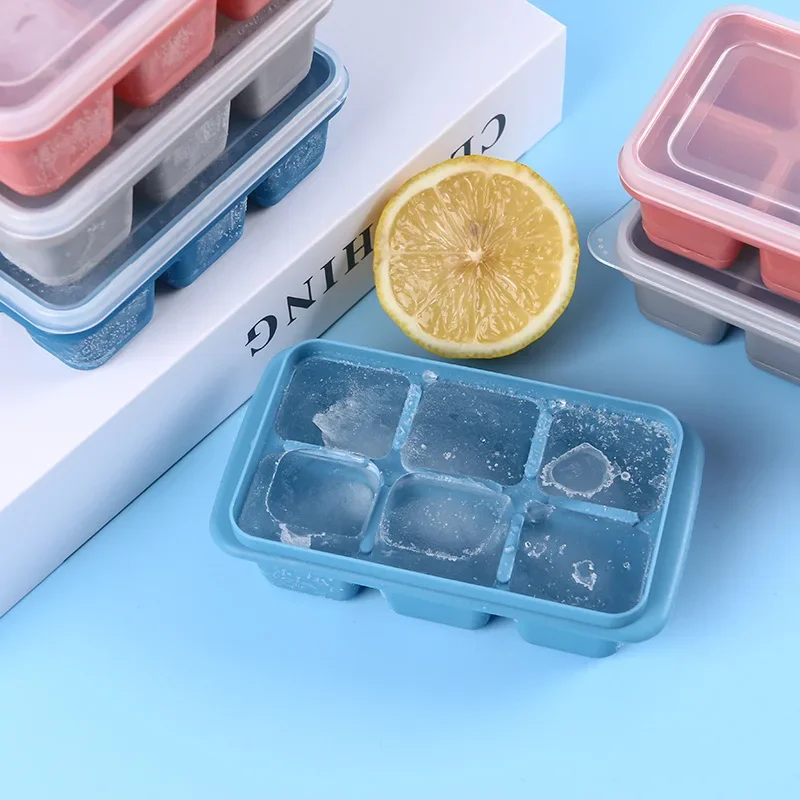 ふたなしのシリコン製アイスキューブ,簡単にリリース,冷凍庫, - Baby Food Freezer Tray のレビューと価格