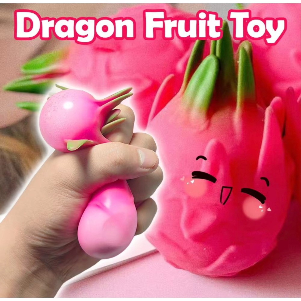 ドラゴンフルーツスクイッシュボールギフト、スクイーズストレス - Baby Food Fruits のレビューと価格
