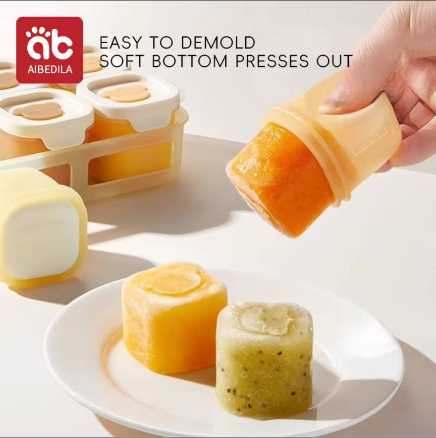 AIBEDILA ベビーシリコーン食品冷凍トレイ独立グリッド - Baby Food Freezer Tray のレビューと価格