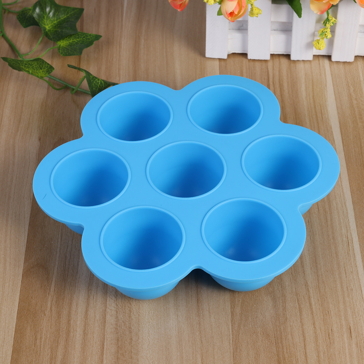 2個入りベビーフード保存ボックス プレミアムシリコン製 7つ - Baby Food Freezer Tray のレビューと価格