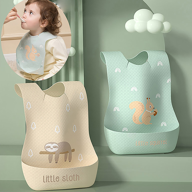赤ちゃん用の調節可能な防水よだれかけ,子供用の授乳用品,食べ - Feeding Baby Food のレビューと価格