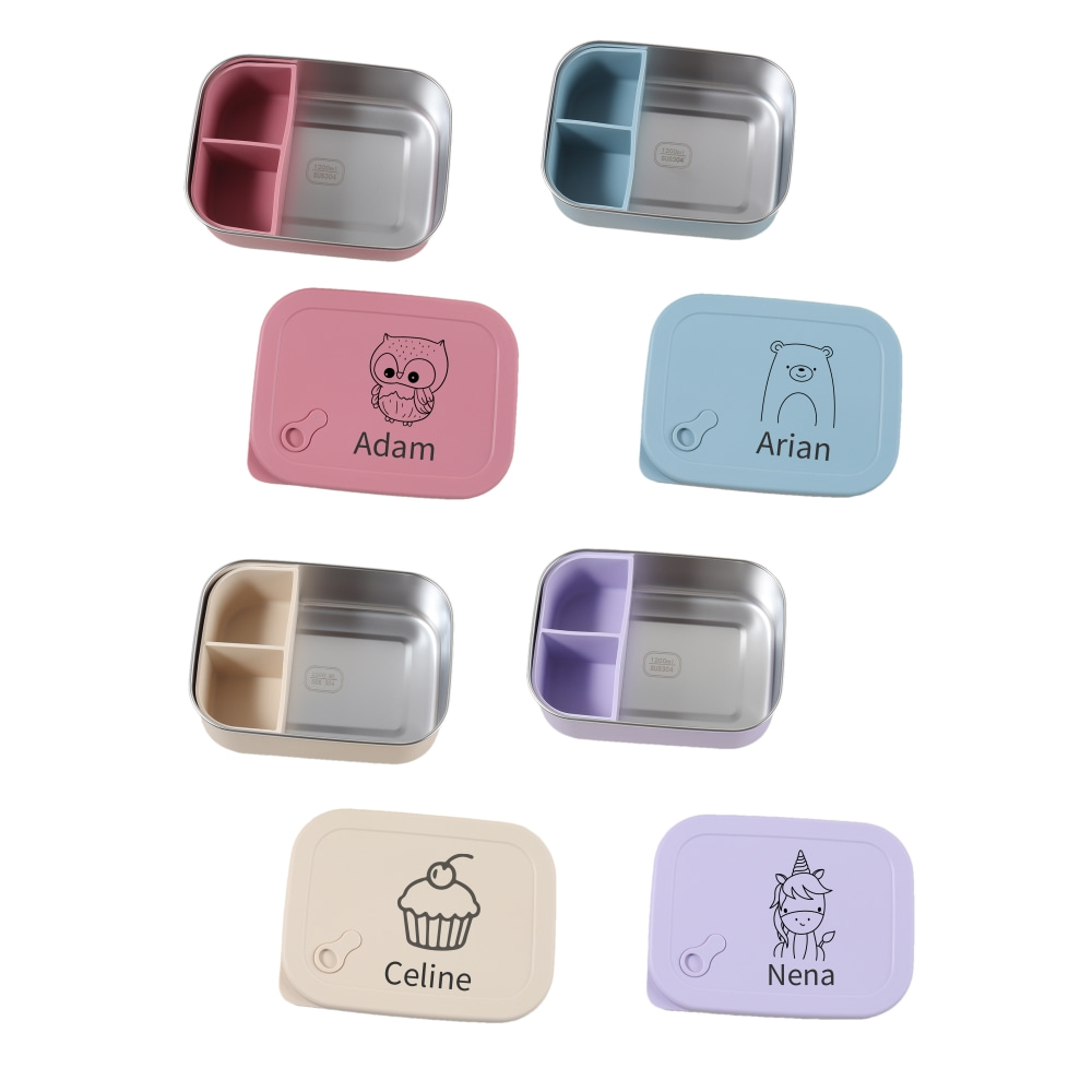 1200ml 1個入り カスタム名＆柄入りシリコン製子供用ラ - Baby Food Freezer Tray のレビューと価格