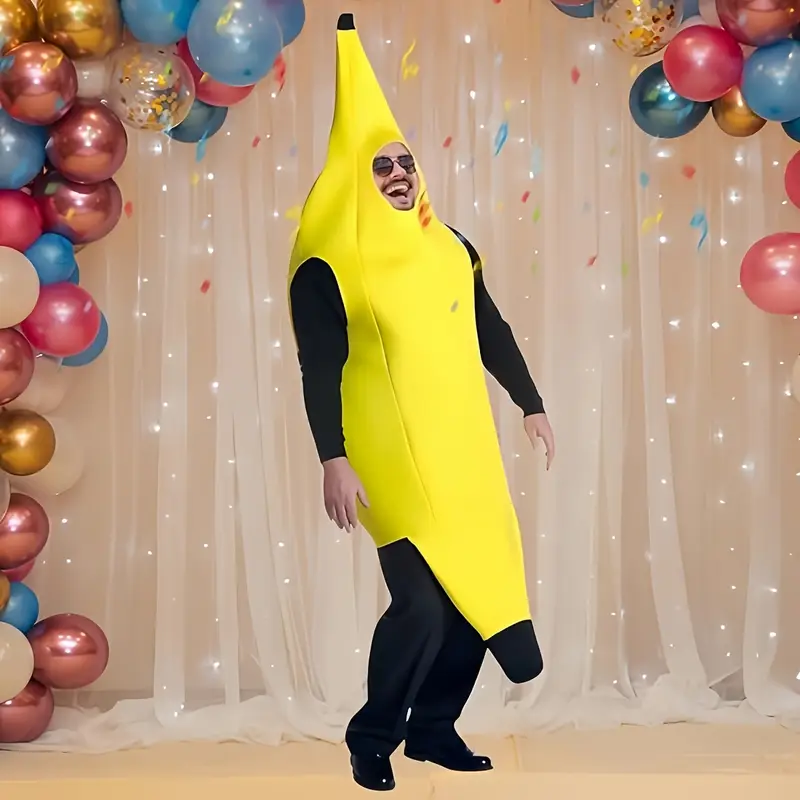 子供ハロウィンバナナコスチュームフルーツ衣装ステージパフォー - Baby Food Banana のレビューと価格