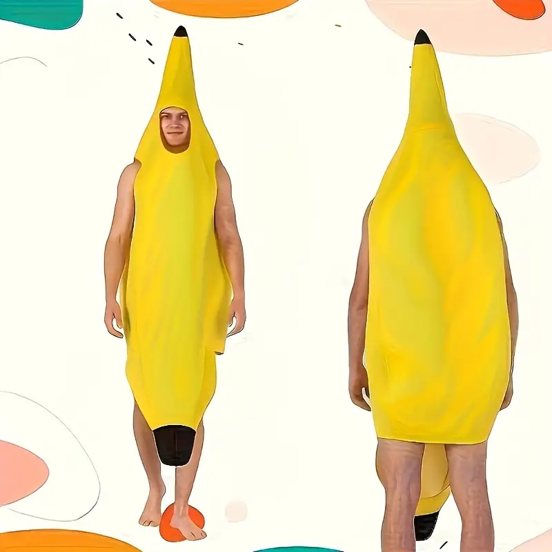 子供ハロウィンバナナコスチュームフルーツ衣装ステージパフォー - Baby Food Banana のレビューと価格