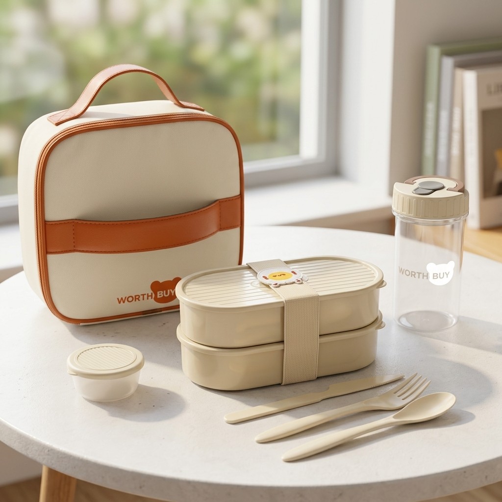2個セット 再利用可能なプラスチック製ランチボックス 子供・ - Baby Food Fruits のレビューと価格