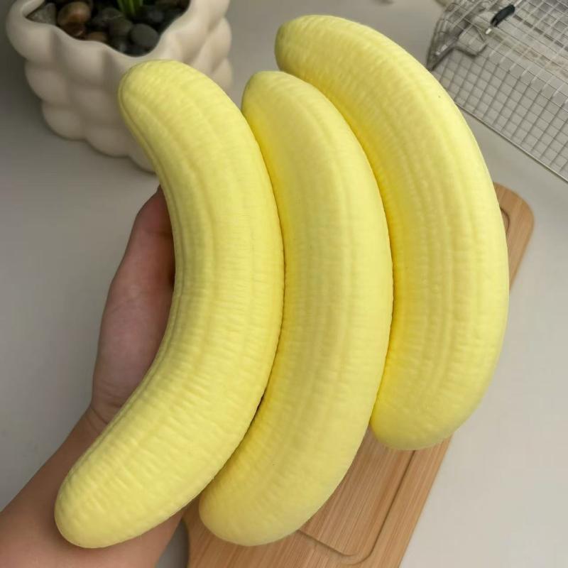 ストレス解消バナナパルプフィジェットトイ PU製スローリバウ - Baby Food Banana のレビューと価格