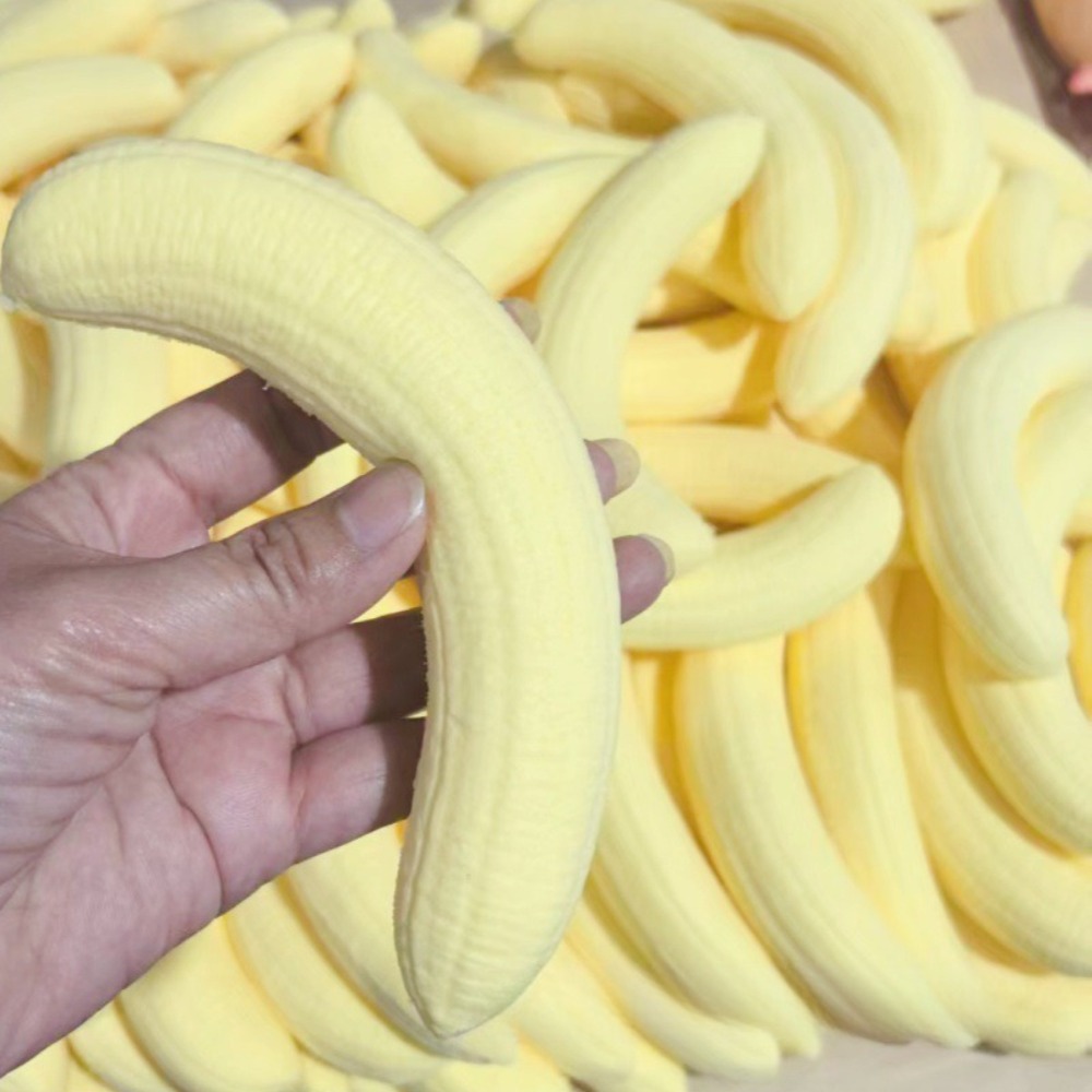 ストレス解消バナナパルプスクイーズ玩具、PU製スローリバウン - Baby Food Banana のレビューと価格