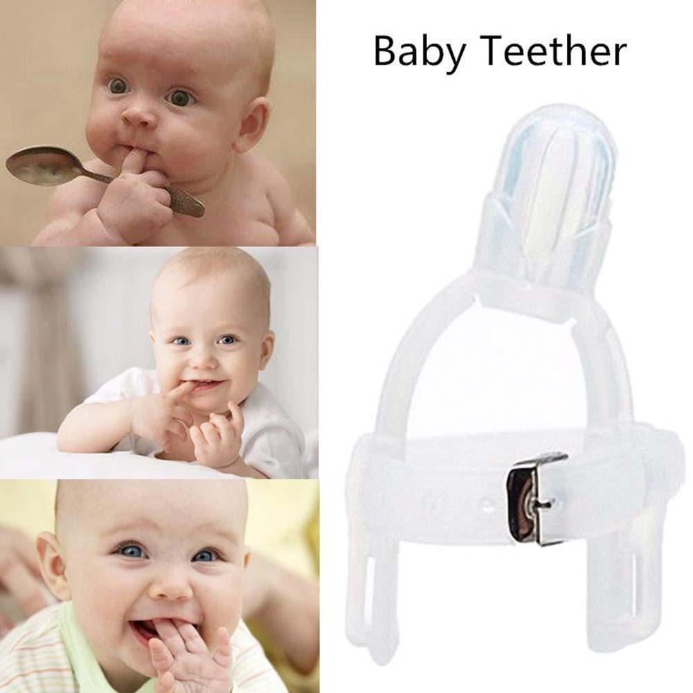 非毒性シリコーンベビーキッズ子供の指食品グレード調節可能なガ - Baby Food Eating のレビューと価格