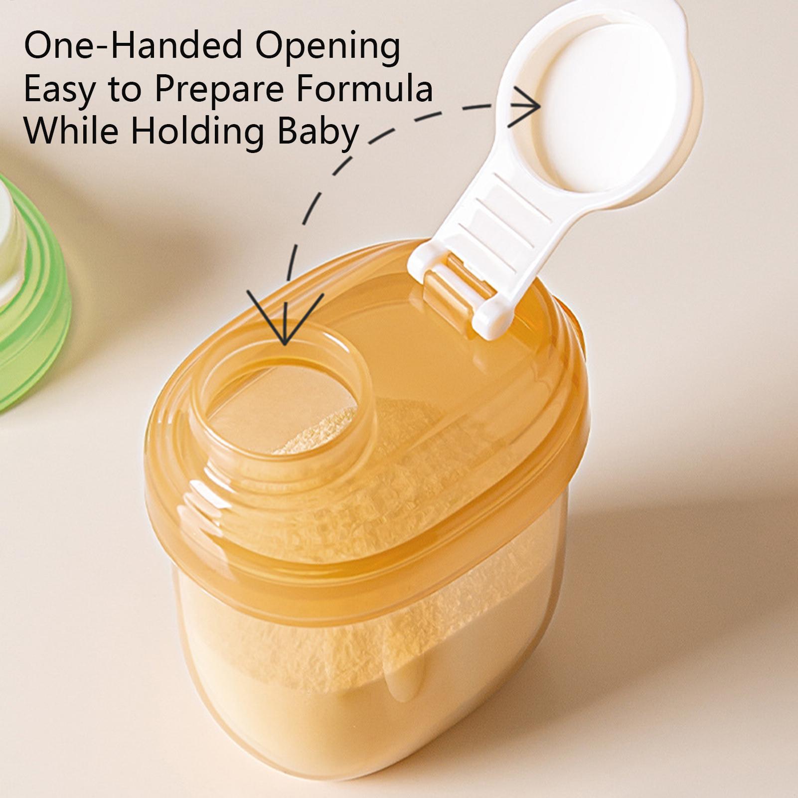 フォーミュラディスペンサー ポータブル粉ミルク容器 気密密封 - Feeding Baby Food のレビューと価格