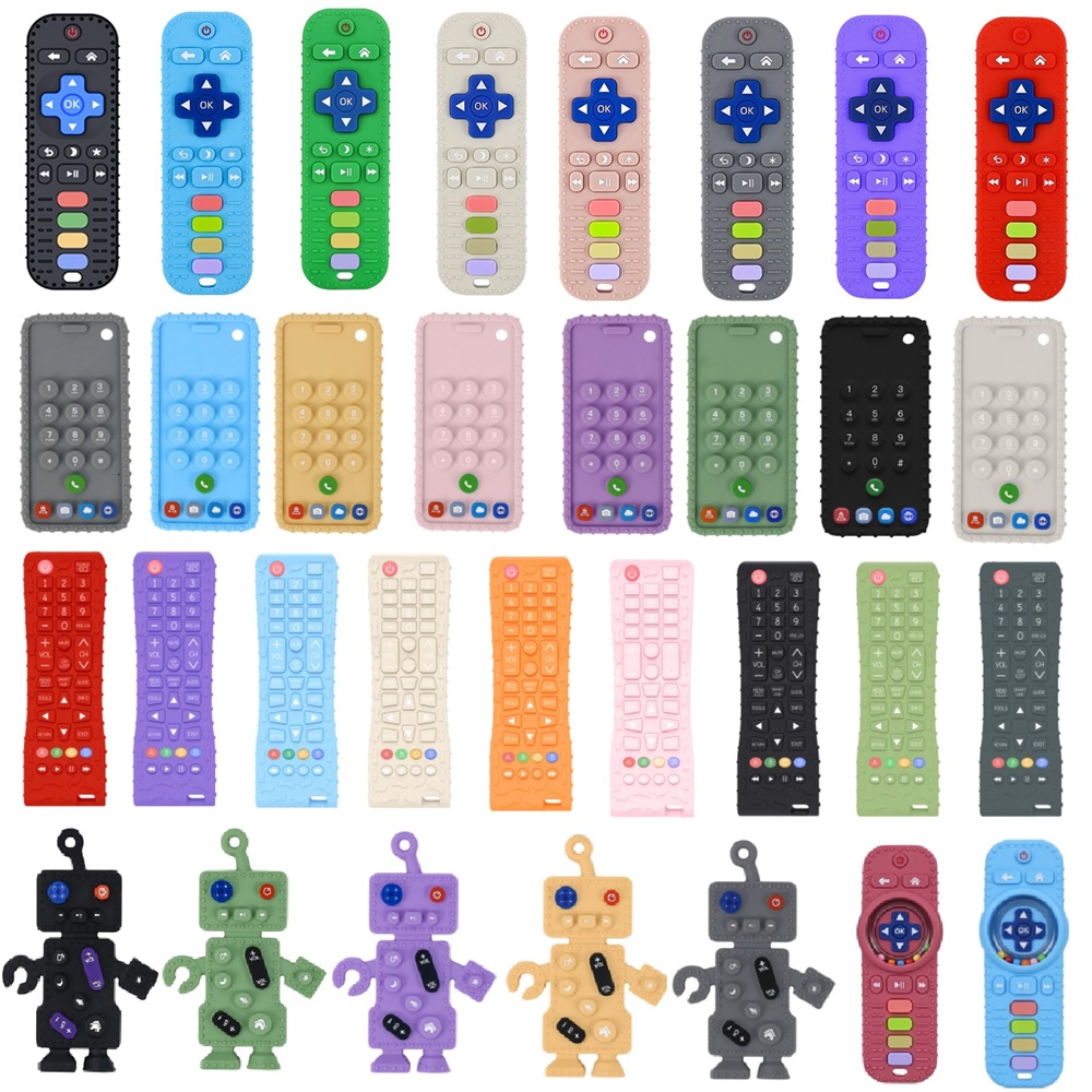 40種類のシリコン製テレビリモコン型おもちゃ、赤ちゃん用食品 - Baby Food Ideas のレビューと価格